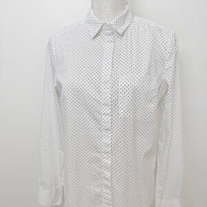 H&M Polka Dot Long-Sleeve Blouse